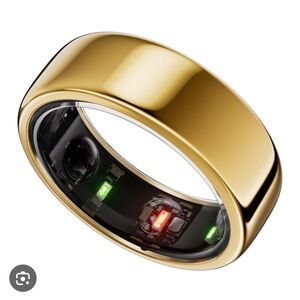 Oura Ring in Polished Gold Finish